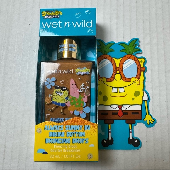 Wet N Wild SpongeBob Always Sunny in Bikini Bottom Bronzing Drops - Picture 9 of 10